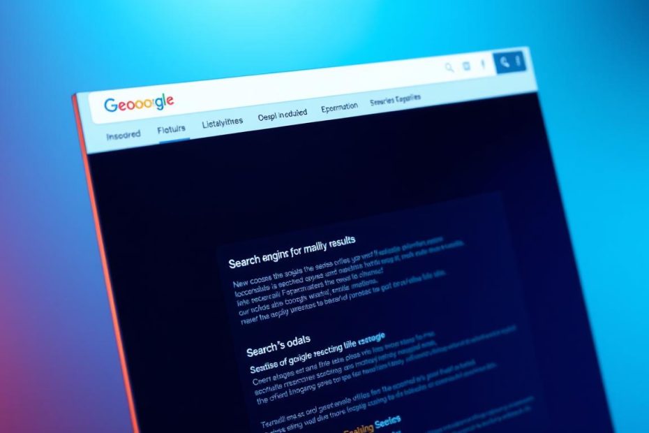 search engine results page