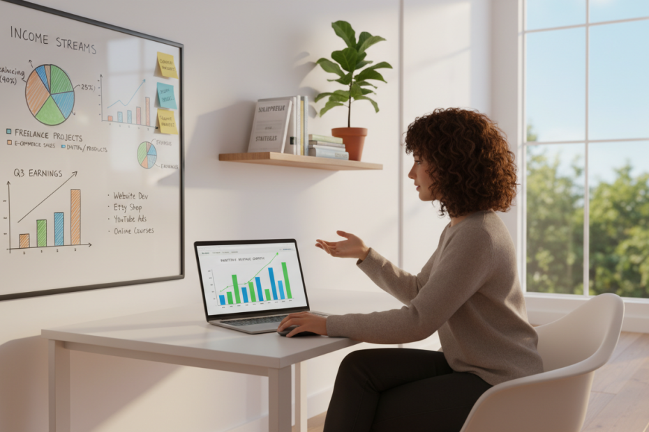 how much money can you actually make online per month realistic examples
